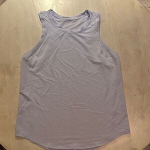 Lululemon Athletica Gray Purple Muscle Tee